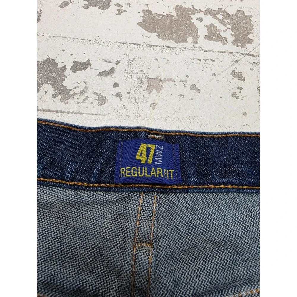 Wrangler Regular Fit 47MWZ Men's Denim Jeans 37x36 100% Cotton Western Cowboy